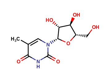 1-B-L-Arabinofuranosyl-5-methyl-2,4(1H,3H)-pyrimidinedione