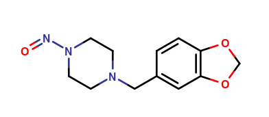 1-Benzo[1,3]dioxol-5-ylmethyl-4-Nitroso piperazine