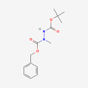 1-Benzyl 2-tert-butyl 1-methylhydrazine-1,2-dicarboxylate