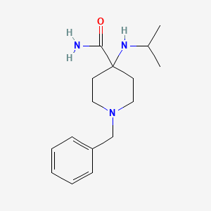 1-Benzyl-4-(isopropylamino)piperidine-4-carboxamide