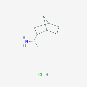 1-Bicyclo[2.2.1]hept-2-yl-ethylaminehydrochloride