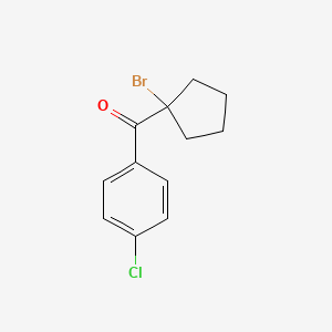 1-Bromo-1-cyclopentyl 4-Chlorophenyl Ketone