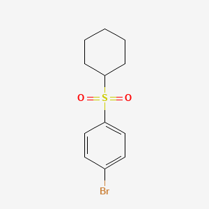 1-Bromo-4-(cyclohexanesulfonyl)benzene