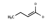 1-Butene-1,1-d2 (gas)