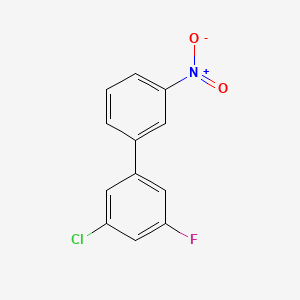 1-Chloro-3-fluoro-5-(3-nitrophenyl)benzene