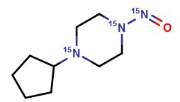 1-Cyclopentyl-4-nitrosopiperazine-15N3