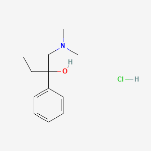 1-Dimethylaminomethyl-1-phenyl-1-propanol Hydrochloride