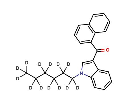 1-Hexyl-d13-3-(1-naphthoyl)indoleJWH 19-d13