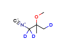 1-Isocyano-2-methoxy-2-methyl-propane-d3