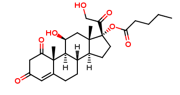 1-Keto Hydrocortisone 17-Valerate