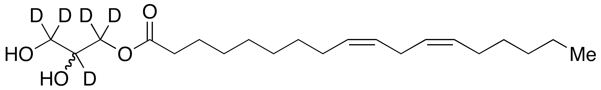 1-Linoleoyl-rac-glycerol-d5