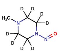 1-Methyl-4-nitrosopiperazine-D8