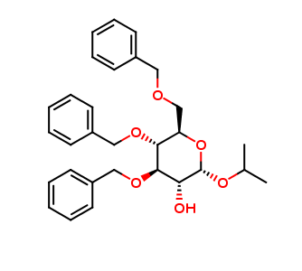 1-Methylethyl 3,4,6-tris-O-(phenylmethyl)-α-D-glucopyranoside