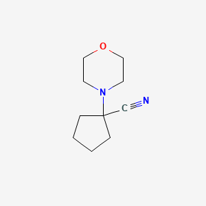1-Morpholin-4-ylcyclopentanecarbonitrile