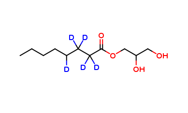 1-Octanoyl-rac-glycerol-d5