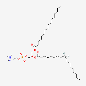 1-Palmitoyl-2-oleoyl-sn-glycerol-3-phosphocholine-13C18