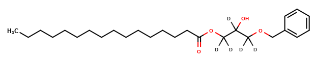 1-Palmitoyl-3-O-benzyl-rac-glycerol-d5