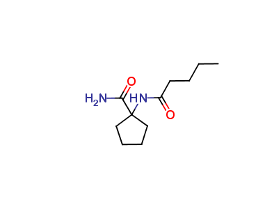 1-Pentanamidocyclopentanecarboxamide