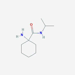 1-amino-N-(propan-2-yl)cyclohexane-1-carboxamide