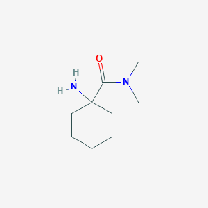 1-amino-N,N-dimethylcyclohexane-1-carboxamide