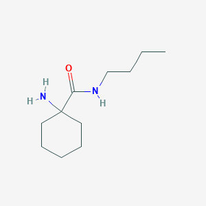 1-amino-N-butylcyclohexane-1-carboxamide