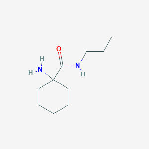 1-amino-N-propylcyclohexane-1-carboxamide