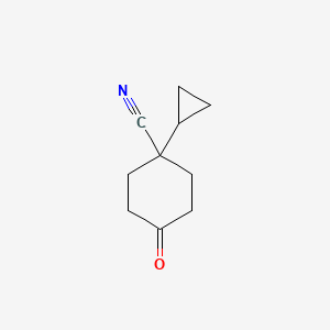 1-cyclopropyl-4-oxoCyclohexanecarbonitrile