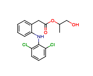 1-hydroxypropan-2-yl 2-(2-((2,6-dichlorophenyl)amino)phenyl)acetate