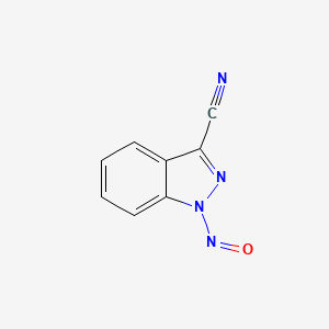 1-nitroso-1H-indazole-3-carbonitrile