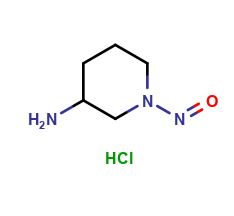 1-nitrosopiperidin-3-amine hydrochloride