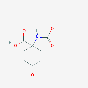 1-tert-Butoxycarbonylamino-4-oxo-cyclohexanecarboxylicacid