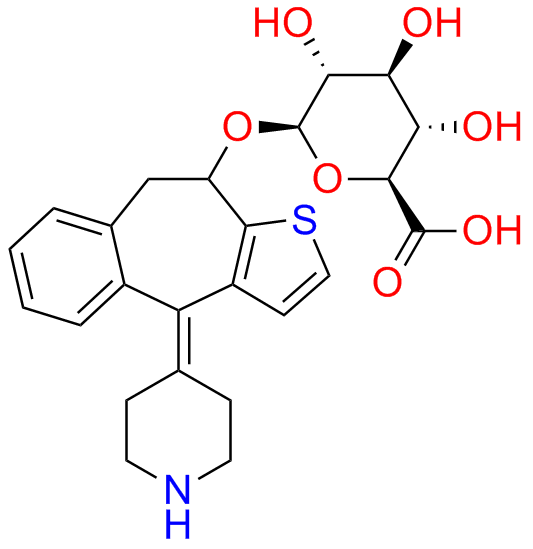 10-Hydroxy Norketotifen Glucuronide