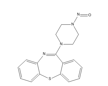 11-(4-nitrosopiperazin-1-yl)dibenzo[b,f][1,4]thiazepine