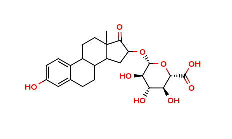 16a-Hydroxyestrone 16-β-D-Glucuronide