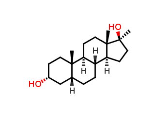 17-Methyl-5β-androstane-3α,17β-diol