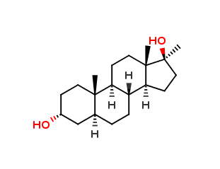17-Methyl-5a-androstane-3a,17-ß-diol