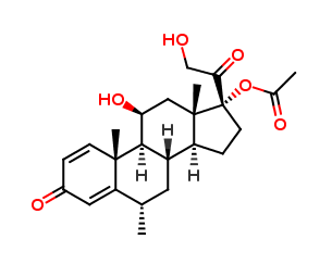 17-O-Acetyl-6-methylprednisolone