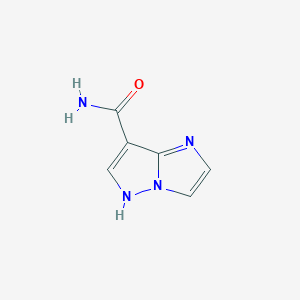 1H-Imidazo[1,2-b]pyrazole-7-carboxamide