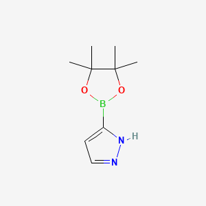 1H-Pyrazol-3-ylboronic Acid Pinacol Ester