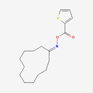 2-{[(cyclododecylidenamino)oxy]carbonyl}thiophene