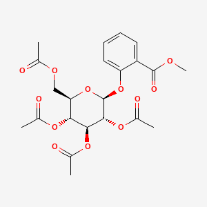 2-[(2,3,4,6-Tetra-O-acetyl-ß-D-glucopyranosyl)oxy]benzoic Acid Methyl Ester