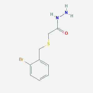 2-[(2-Bromobenzyl)thio]acetohydrazide