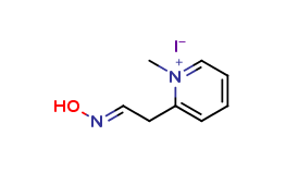 2-[(2E)-2-(hydroxyimino)ethyl]-1-methylpyridin-1-ium iodide