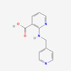2-[(4-Pyridinylmethyl)amino]nicotinic acid