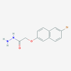 2-[(6-Bromo-2-naphthyl)oxy]acetohydrazide