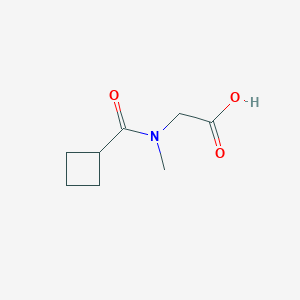 2-[(Cyclobutylcarbonyl)(methyl)amino]acetic acid