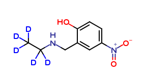 2-[(Ethylamino)methyl]-4-nitrophenol-d5