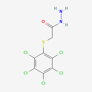 2-[(Pentachlorophenyl)thio]acetohydrazide