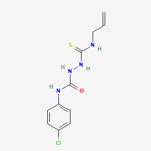 2-[(allylamino)carbothioyl]-N-(4-chlorophenyl)-1-hydrazinecarboxamide