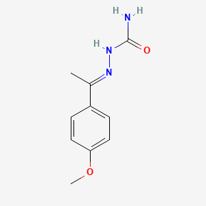 2-[1-(4-Methoxyphenyl)ethylidene]-1-hydrazinecarboxamide